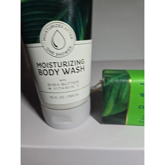 BATH & BODY WORKS SHEA BUTTER CLEANSING BAR N Body Wash "WAIKIKI BEACH COCONUT" - Picture 2 of 10